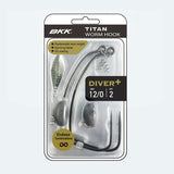 BKK Titan Diver + Worm Hook