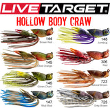 Live Target Hollow Body Crawfish