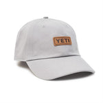 Yeti - Badge Logo Leather Soft Crown Hat